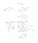 Controls Governor Spring Diagram and Parts List for 21M114-0129-E1  Briggs and Stratton Engine